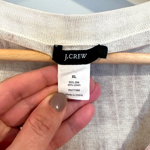 Beautiful lightweight unique jcrew sweater - xl - Picture 3 of 4
